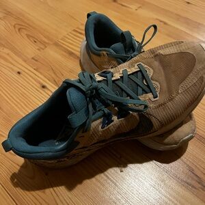 Nike Teal and Pink Trail Running Shoes